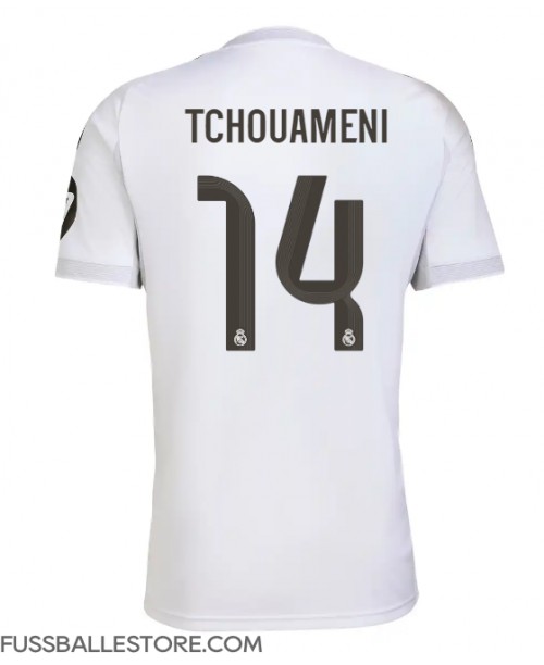 Günstige Real Madrid Aurelien Tchouameni #14 Heimtrikot 2025-26 Kurzarm Günstige Real Madrid Aurelien Tchouameni #14 Heimtrikot 2025-26 Kurzarm